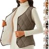 Women's Fashion Light Jacket Stand Collar Multicolor Zipper Button Coat