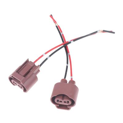 Head Fog Light Halogen Replacement Repair Harness Gauge Wire Two Harness Fog Light Socket Connector Lamp Bulb 9006 Hb4