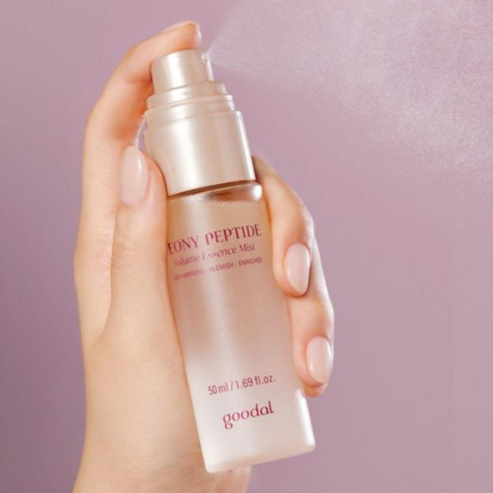 Goodal Peony Peptide Wrinkle Care Essence Mist Hydrating Anti-Aging Facial Mist 50ml