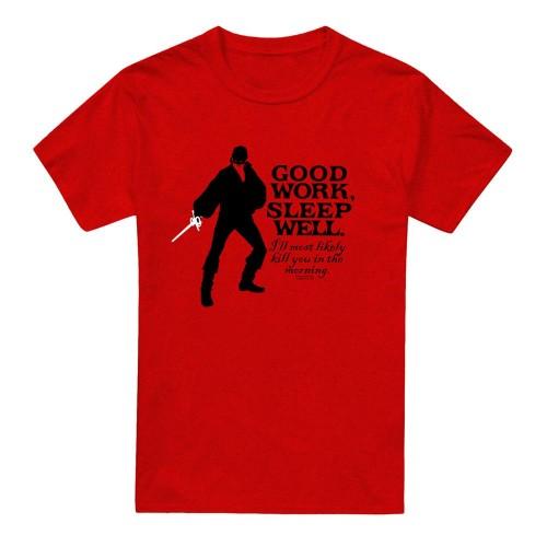 The Princess Bride Unisex Adult Good Work Heather T-Shirt