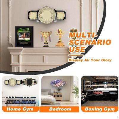 4 Belt Display Stands with Screws, Easy Installation, Professional Hangers