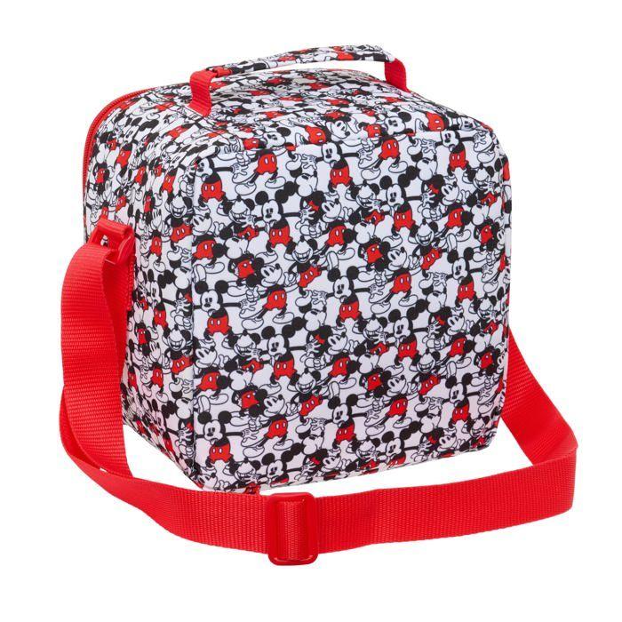 Glacière imperméable - safta - 20x15x20 cm - Rouge - Blanc - Isolation avancée - Design ergonomique - Doublure aluminium