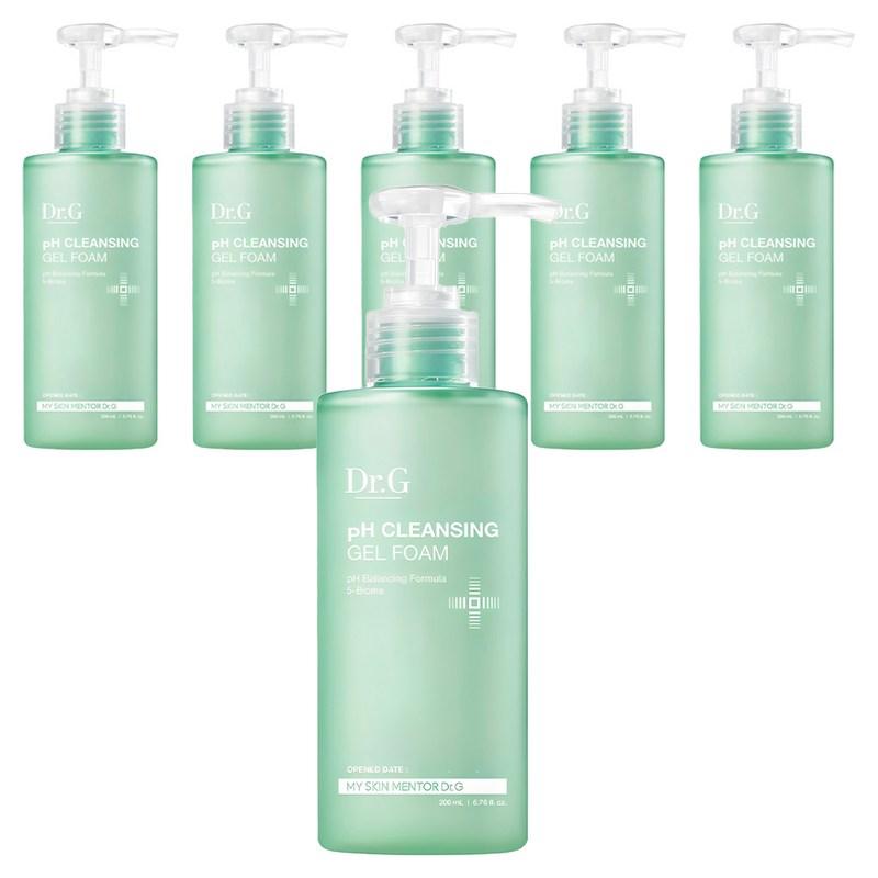 Dr.G Mild Acidic Cleansing Gel Foam, 200ml, 6 pcs