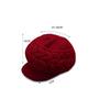 Women'S Autumn/Winter Knitted Hat With Fleece Lining Stylish And Versatile Beret Outdoor Warm Hat