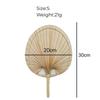 Hand Woven Craft Fan Summer Cooling Mosquito Repellent Fan Natural Palm Leaf Hand Shake Fan Ancient Fan Home Decoration