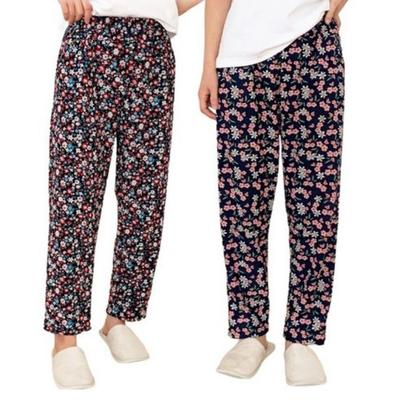 Unisex Floral “Choncance” Winter Work Pants 2‑Piece Set