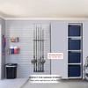 Vertical Fishing Rod Holder Wall Mounted Fishing Rod Rack, Store 10 Rods, Fishing Poles Holder Garage Vertical Rod Rack