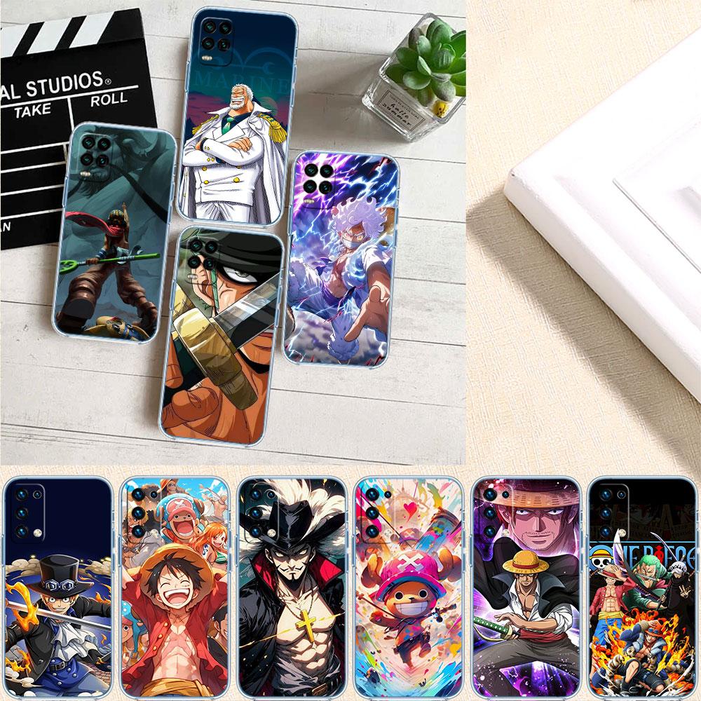 Cartoon One Piece Phone Case for Motorola Moto G10 G20 G30 G31 G32 G34 G35 G41 G42 G50 G51 G52 G55 G60 G60S G62 G71 G72 G75