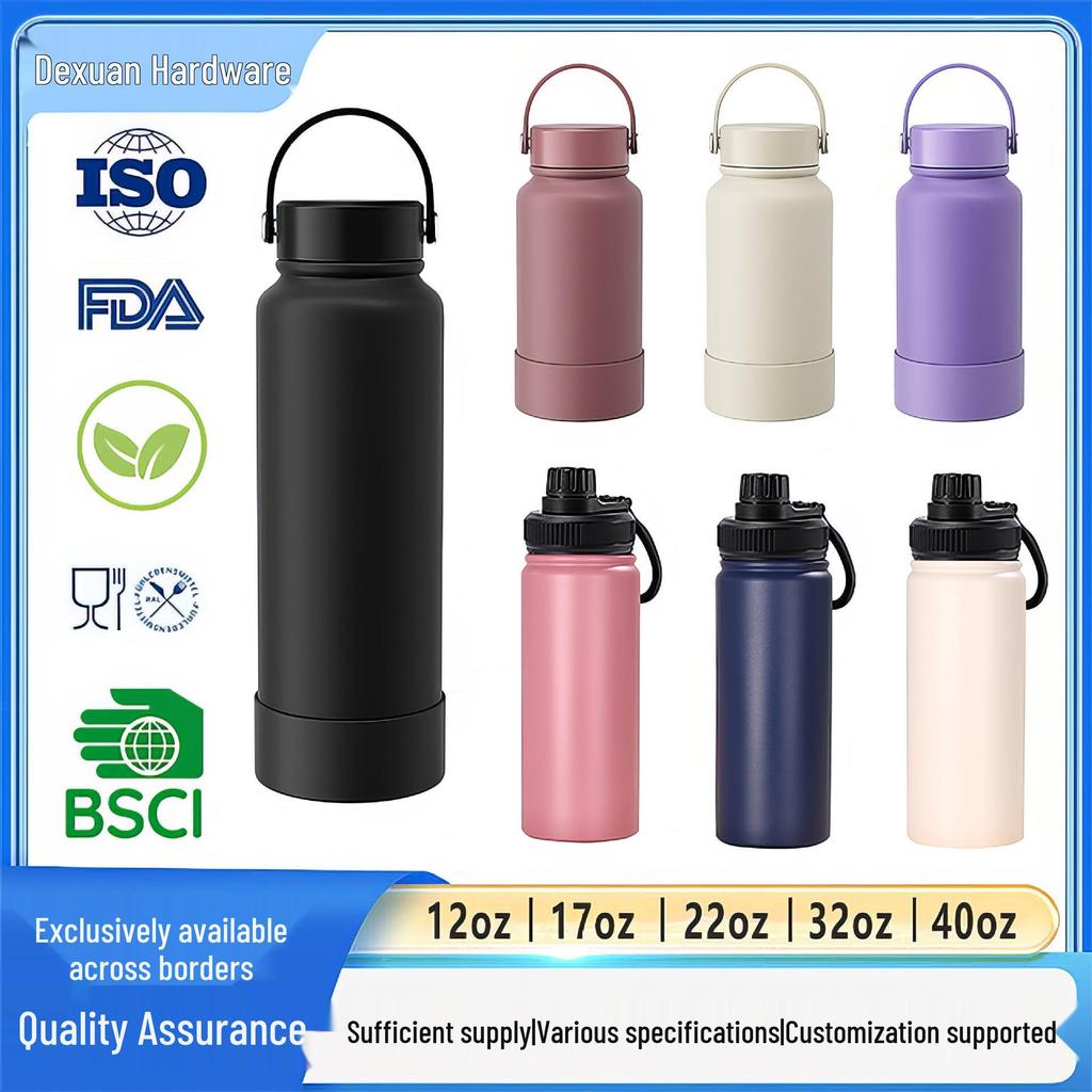 32oz Portable Insulated Sports Water Bottle - Large Capacity for Travel and Mountaineering