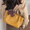 2026 Spring/Summer Women's Woven Bucket Bag: Versatile Large Capacity Shoulder & Crossbody Style