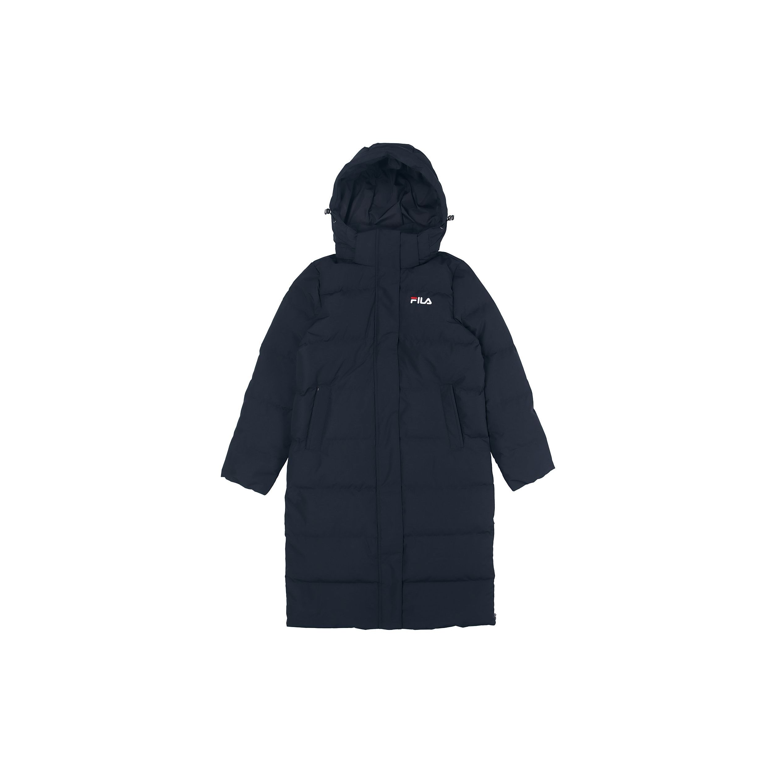 

FILA Logo Printed Loose Thick Warm Down Jacket Women outerwear Legendary-Blue F51W348956A-NV M