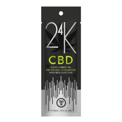 Power Tan 24K CBD Super Carrot Oil Accelerator 20ml