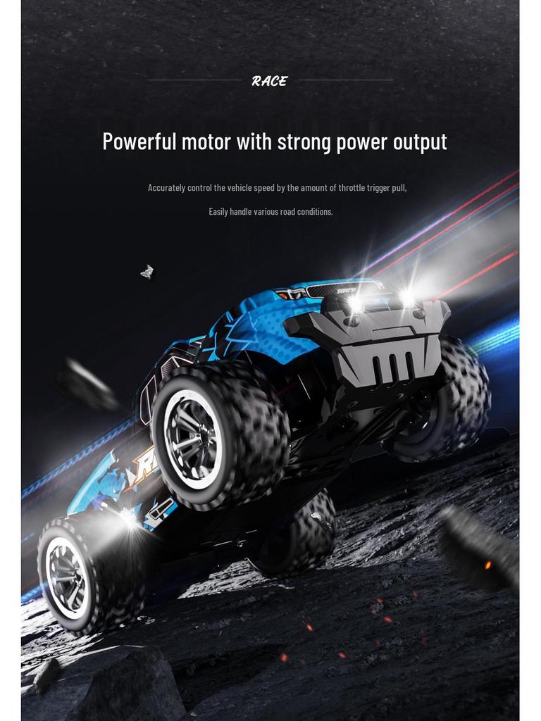 KF23 High-Speed 1:20 Off-Road RC Monster Truck - Mini Remote Control Car for Kids