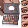 36 Farben Lidschatten Palette Nude Erdige Roségold Schimmer Matt Lidschattenpuder Wasserdicht Langanhaltend Gesicht Make-up Palette Kosmetik