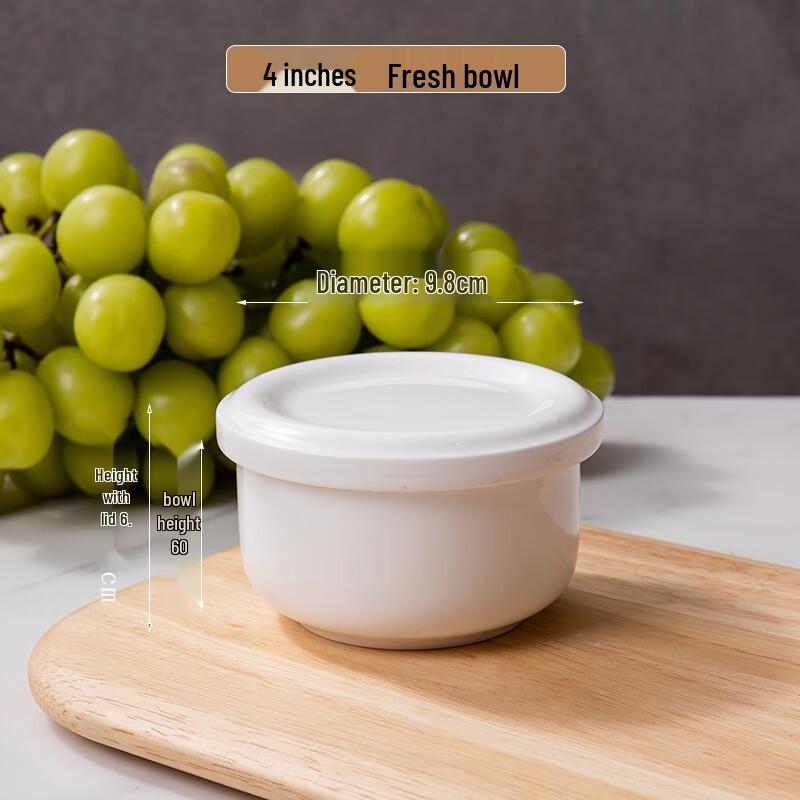 Керамические миски для хранения продуктов с крышками Qianxing