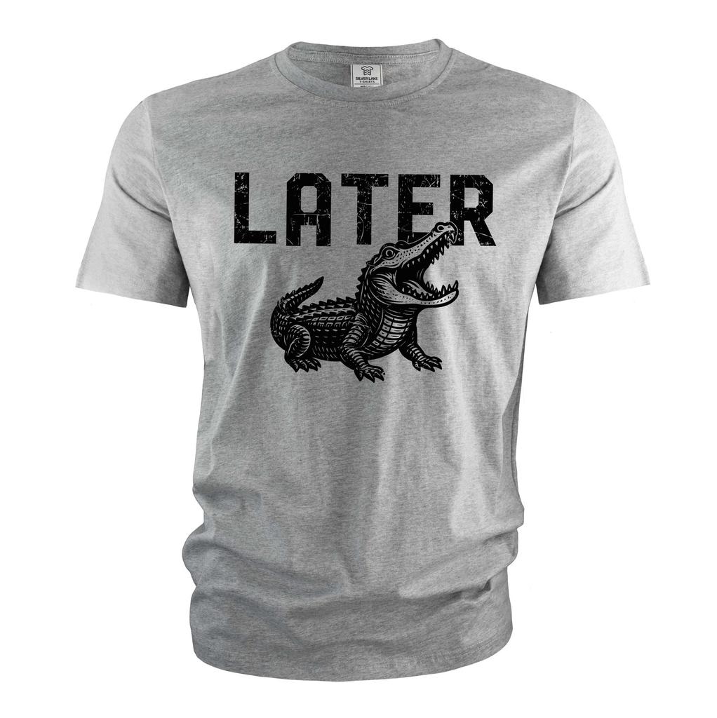 Later Gator T-Shirt Funny See you later Goodbye Tee Alligator Shirt