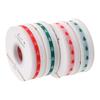 25yards 15/25mm Christmas Tree Ribbon Printed Polyester Ribbons for Decor Xmas Gift Rope Wrapping New Year Gifts Crafts