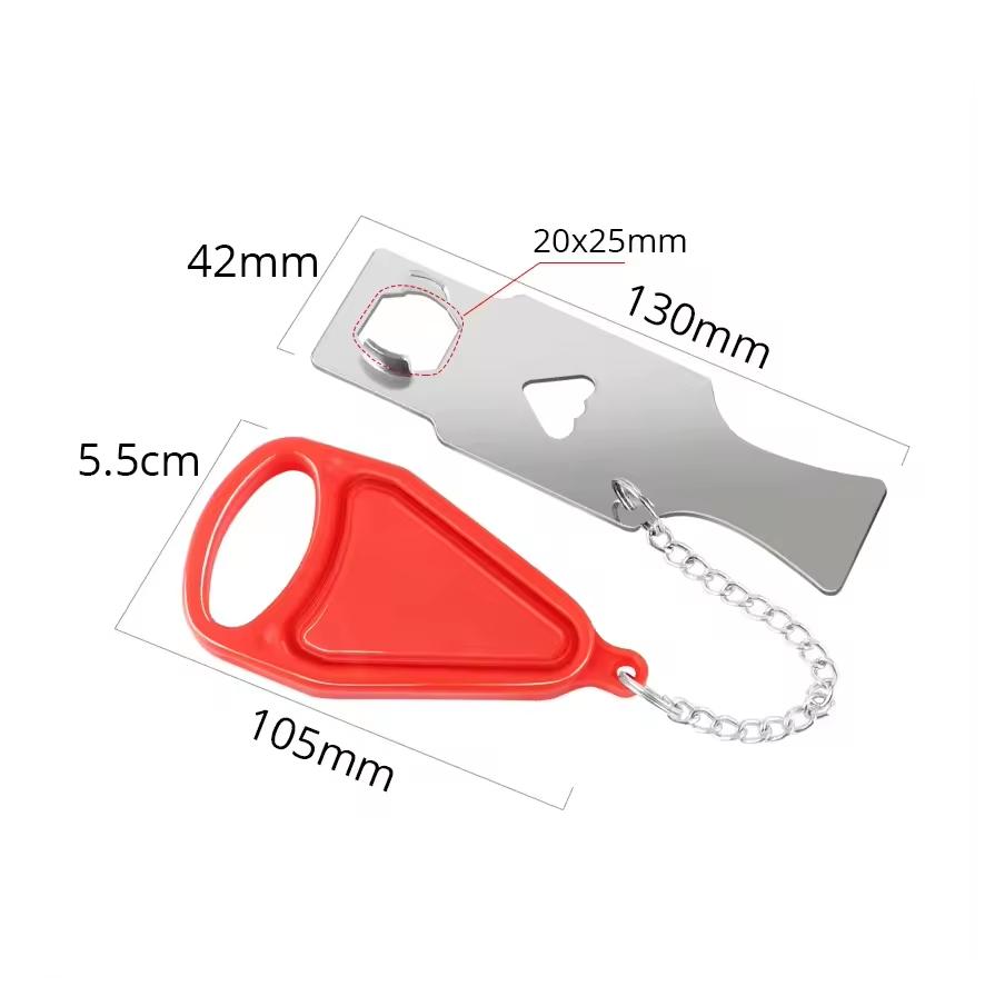 Modern Design Portable Anti-Theft Lock Travel-friendly Buckle Easy Screw Installation for Home Use Smart Home Products