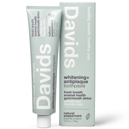 Davids Whitening Toothpaste, Peppermint, 149g (x 1)