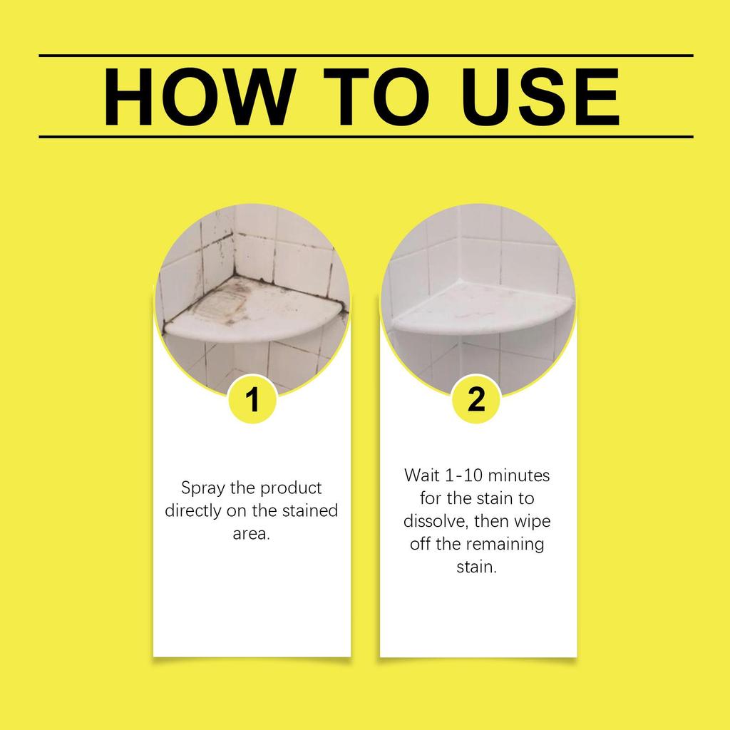 Multipurpose Cleaner Easily Remove Scale Dirt Restore Radiance For Tile Gaps