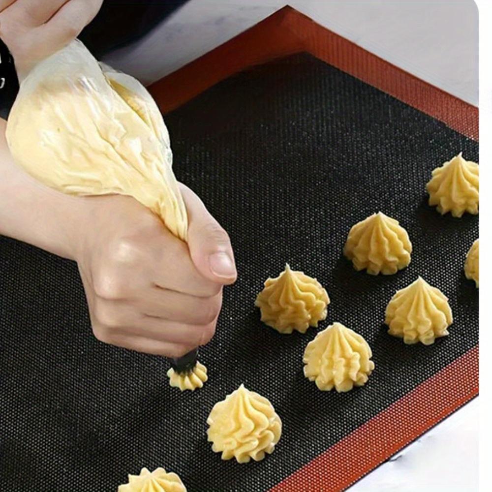 Silicone Grill Mat 30X40cm Baking Tray Breathable BBQ Cookie Bread Mat Oven Microwave High Temperature Baking Kitchen Tools