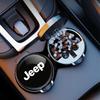 Car Ashtray with LED Light Cigarette Smoke Remover Car Ashtray Auto Accessories for Jeep Cherokee Wrangler Compass Patriot AKM1