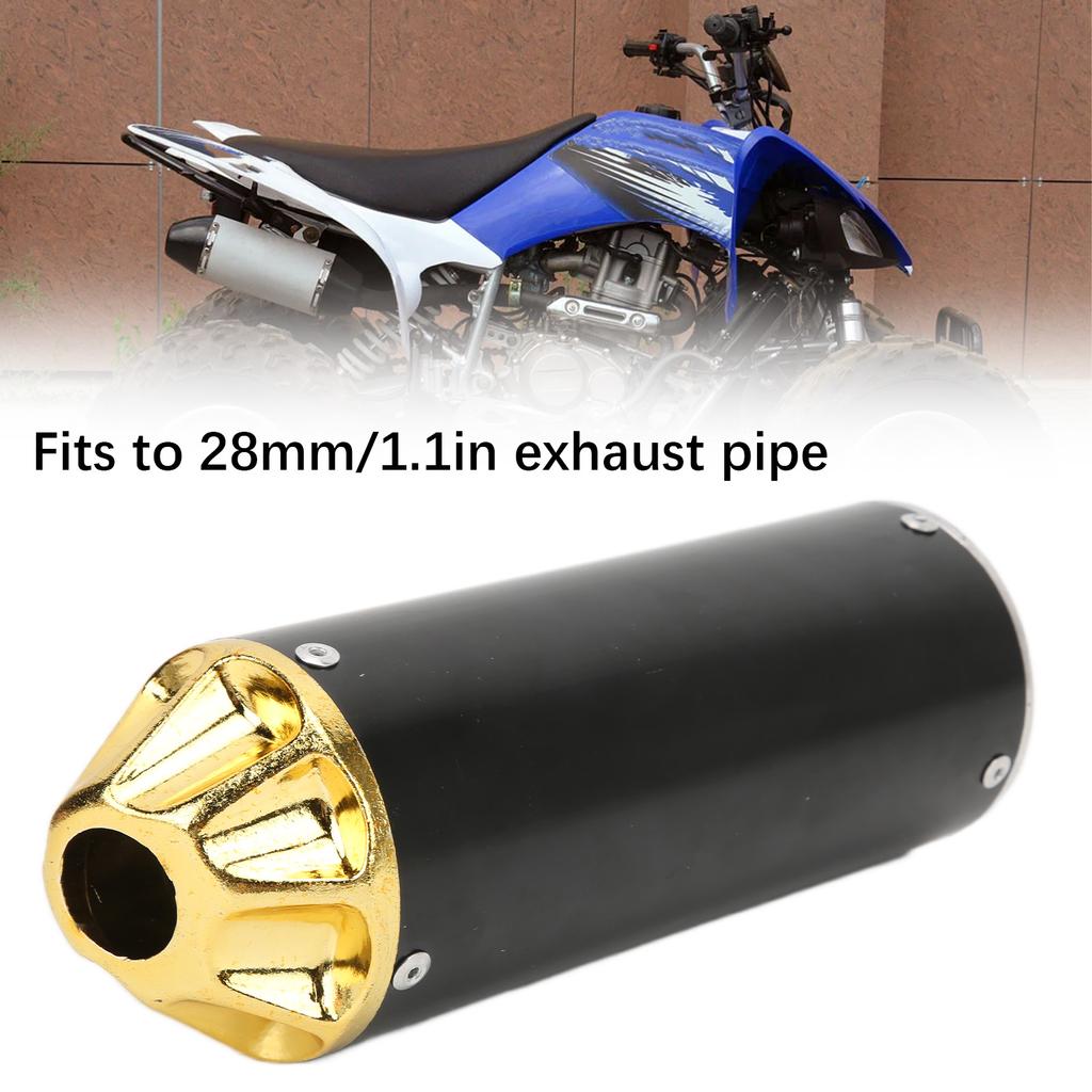 Collier De Pot D'échappement En Aluminium 28 Mm - Pour TTR, CRF50, SSR, Thumpstar 50-125cc - Coloris Vert