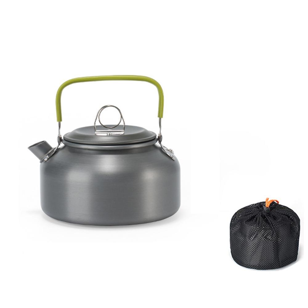 

Ручка против ожогов Чайник для улицы с сумкой для хранения Водонагреватели Кемпинговый кофейник Кастрюли 0.8L