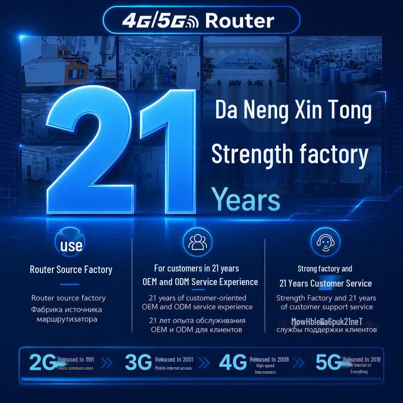 WiFi6 4G Router with 4 Network Ports for Home Use in Zimbabwe, Ukraine, and Southeast Asia
