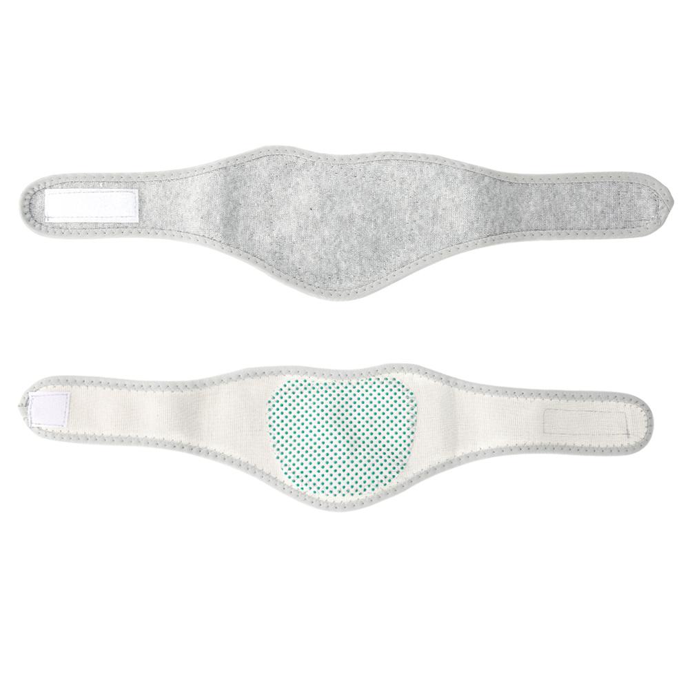 Neck Protective Wrap Portable Soft Neck Brace with Hook and Loop for Home Office Travel