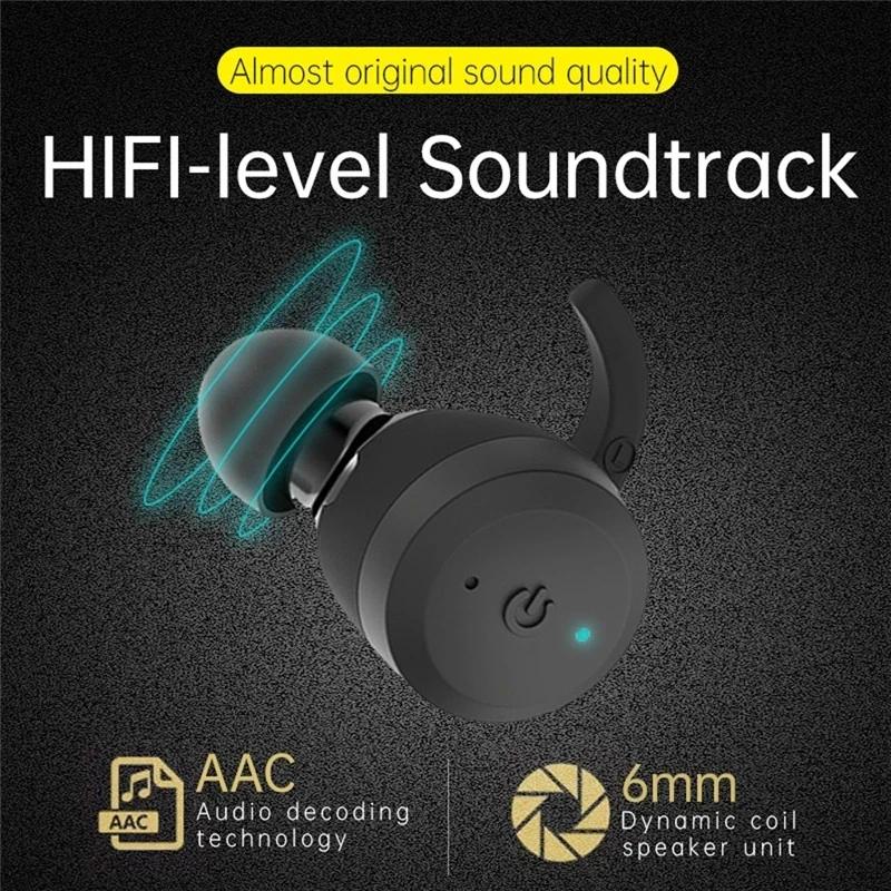 JYL TS Waterproof Sports Earbuds IPX7 20H Playtime Dual Wear HiFi Stereo Immersive Listening