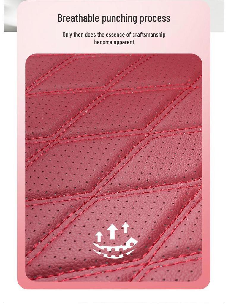 Universal Leather Car Seat Cushion for Tiggo 7 PLUS - All-Season Full Wrap