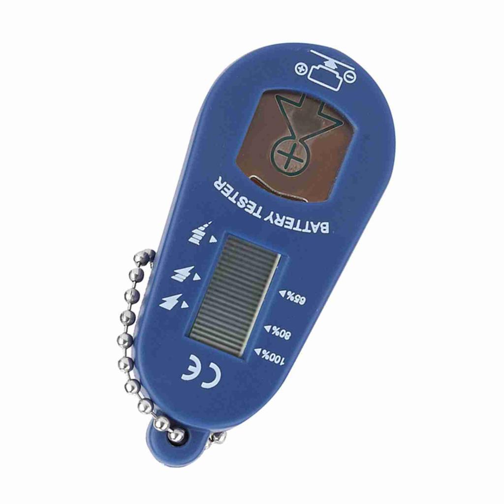 Hearing Aid Battery Tester LCD Display Key-ring Battery Measuring Device