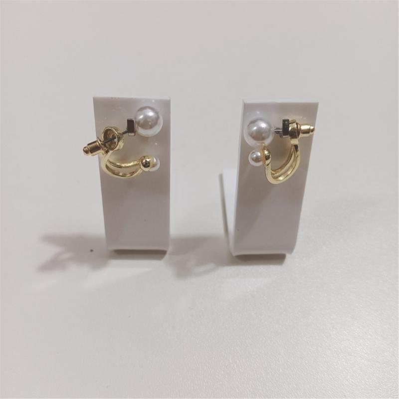 10Pcs Multipurpose L Shape Acrylic Earring Holders For Efficient Space Saving Jewelry Display At Homes Or Store