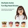 Kids Camera Instant Thermal Printer 2.4 Inch Screen Dual Camera Support Timer Shooting 1080P Video