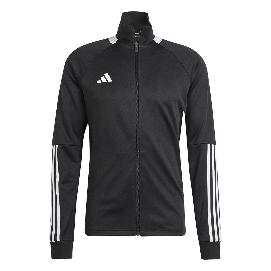 Adidas Sereno Aero Lady Cut Slim Track Jacket KNA80 Size 2XL 3-Stripes Men's Black/White (IR9746)