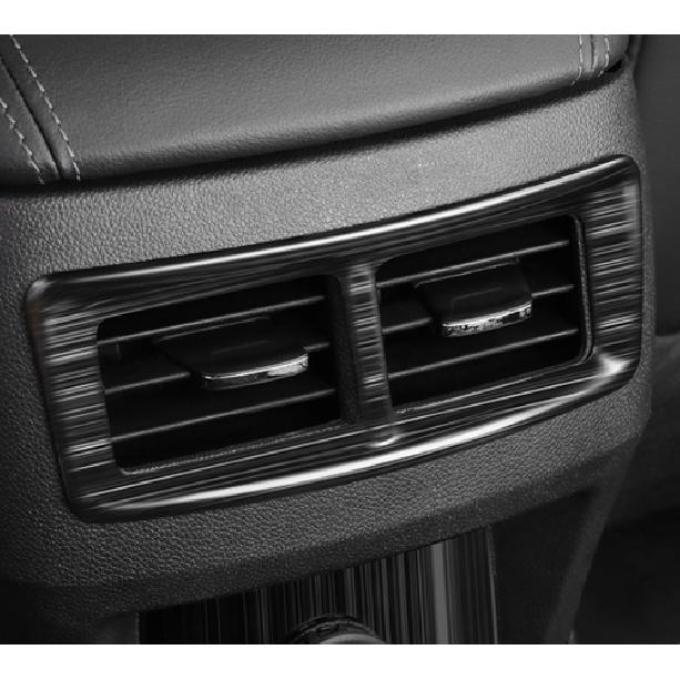 Rear Air Vent Outlet Frame Cover Trim For - Cadillac CT4 ATS Steel Black