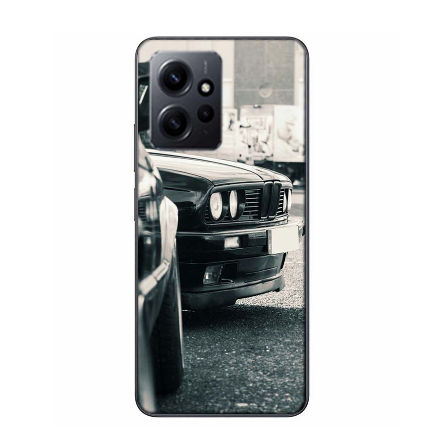 Car for B- Bmwes-S E30 Phone Case For Redmi Note 14 15 Pro 5G 13 12 Pro Plus 11 11T 11E 11S 10 Pro 10S 9 9S Cover Cell Clear TPU