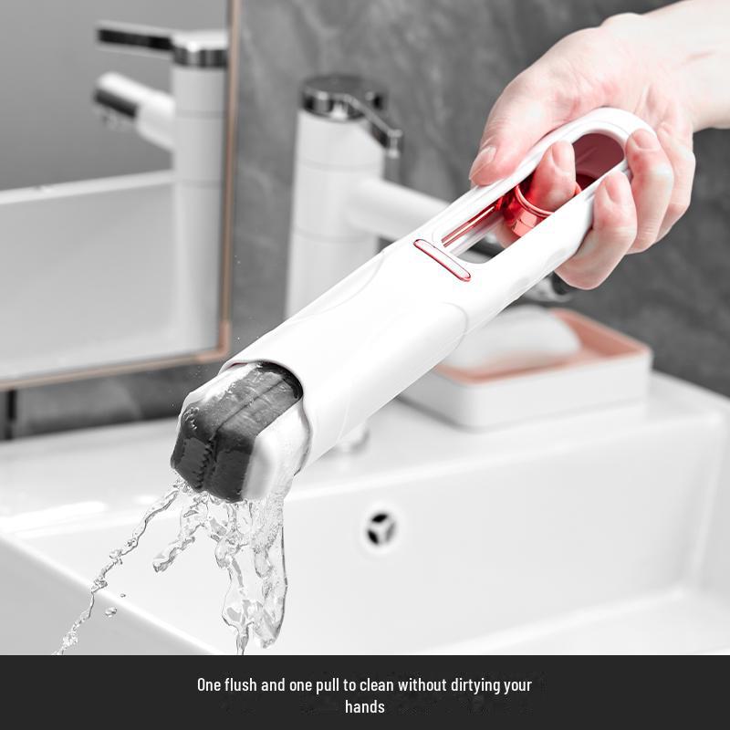 Compact Desktop and Glass Scraper Mop - Hand-Free Cleaning for Cars and Tables