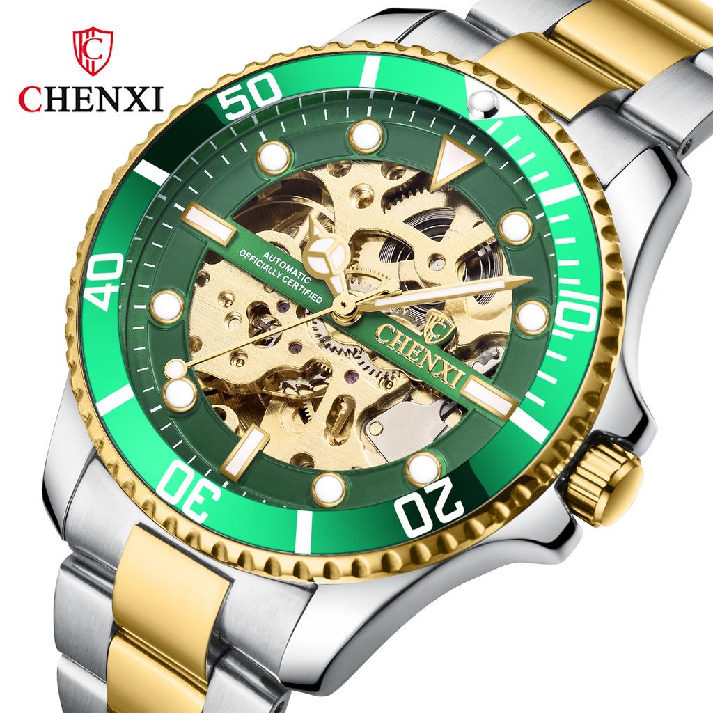 High-quality Custom Hollow Exquisite Luxury Automatic Mechanical Watches Fashion Waterproof Casual Men's Watches.