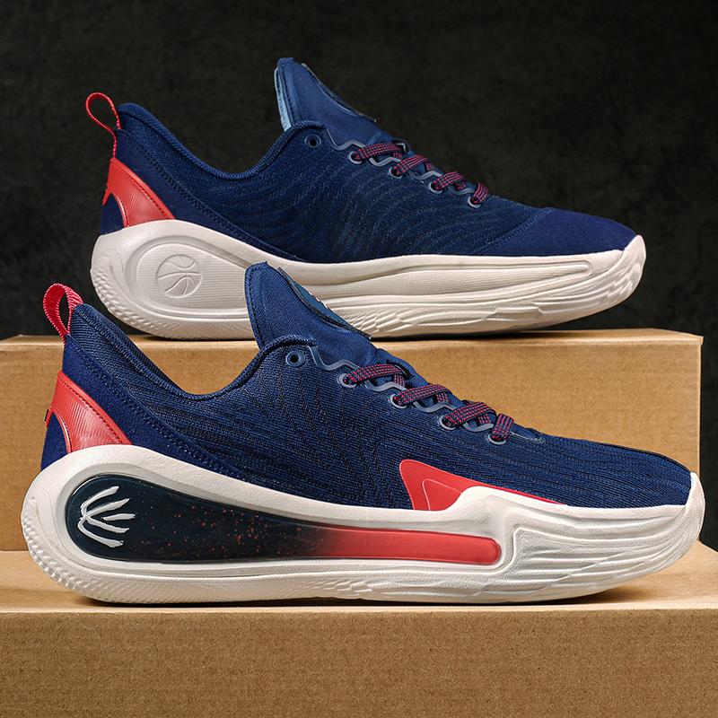 Profesionální tréninková mládežnická basketbalová obuv Pánská venkovní protiskluzová obuv odolná proti opotřebení Pár Módní ležérní obuv 36-45