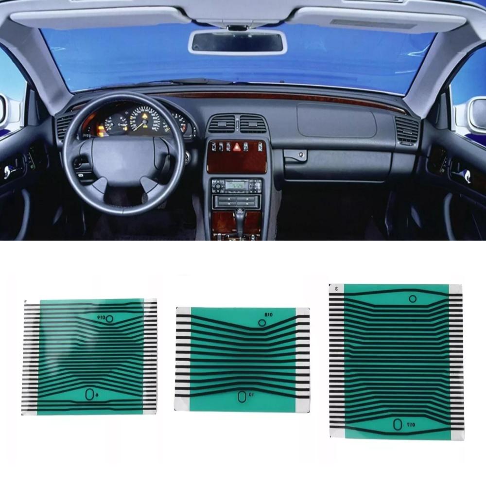 3x Instrument Cluster Pixel Repair Ribbon Cable For Mercedes Benz W202 W208 W210
