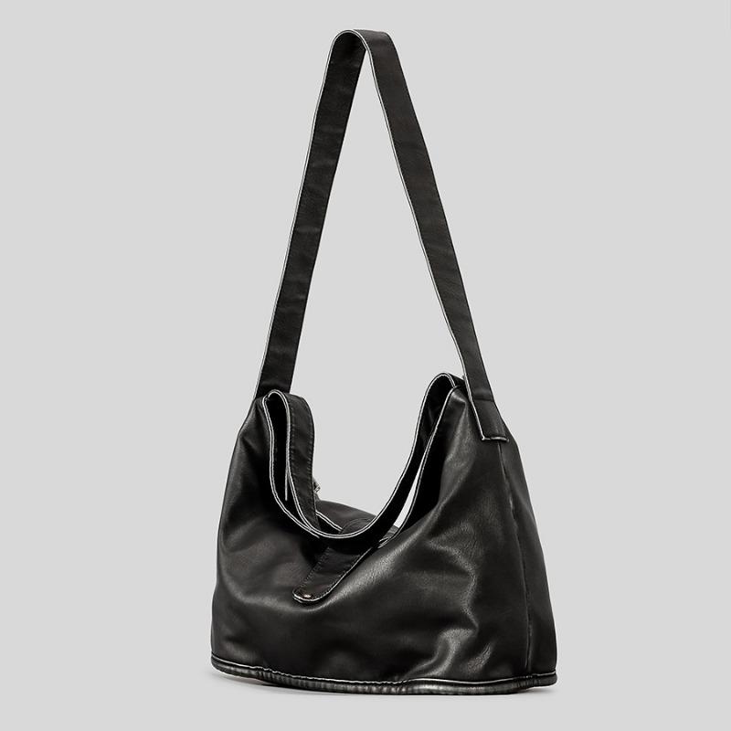 

Винтажная кожаная сумка-тоут с пряжкой из мягкой кожи, женская модная сумка через плечо большой вместимости для поездок на работу серый