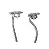 2Pcs Crystal Earphone Clip Open Ear Decorative Clip Earbuds Earphone Accessories Removeable Earphone Decoration