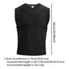 Men's Compression Shirt with Chest Protection for Sports Activities