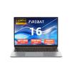FIREBAT U6B High Performance Laptop AMD Ryzen 7 H 255 16GB DDR5 RAM 512GB SSD 16" 2.5K WQXGA 120Hz IPS 180° Hinge PD Charging Slim Metal Design