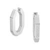Large Hoop Earrings for Women, Silver 5618308