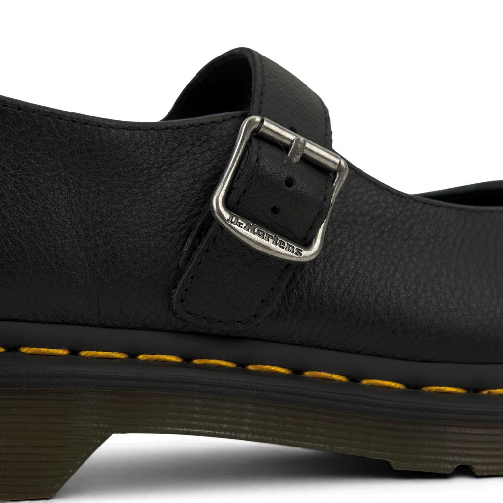 Dr. Martens Elphie Virginia Leather Mary Jane Shoes Black (Womens) Women Sneakers 40685001
