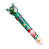 Elementary School Elk Merry Christmas Ten Color Pen Christmas Ballpoint Pen Stationery Santa Claus