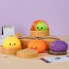 Colorful Dumpling Squishes Stress Balls Fidget Sensory Toys Simulation Food Squishies Bun With Steamer Squeeze Toy